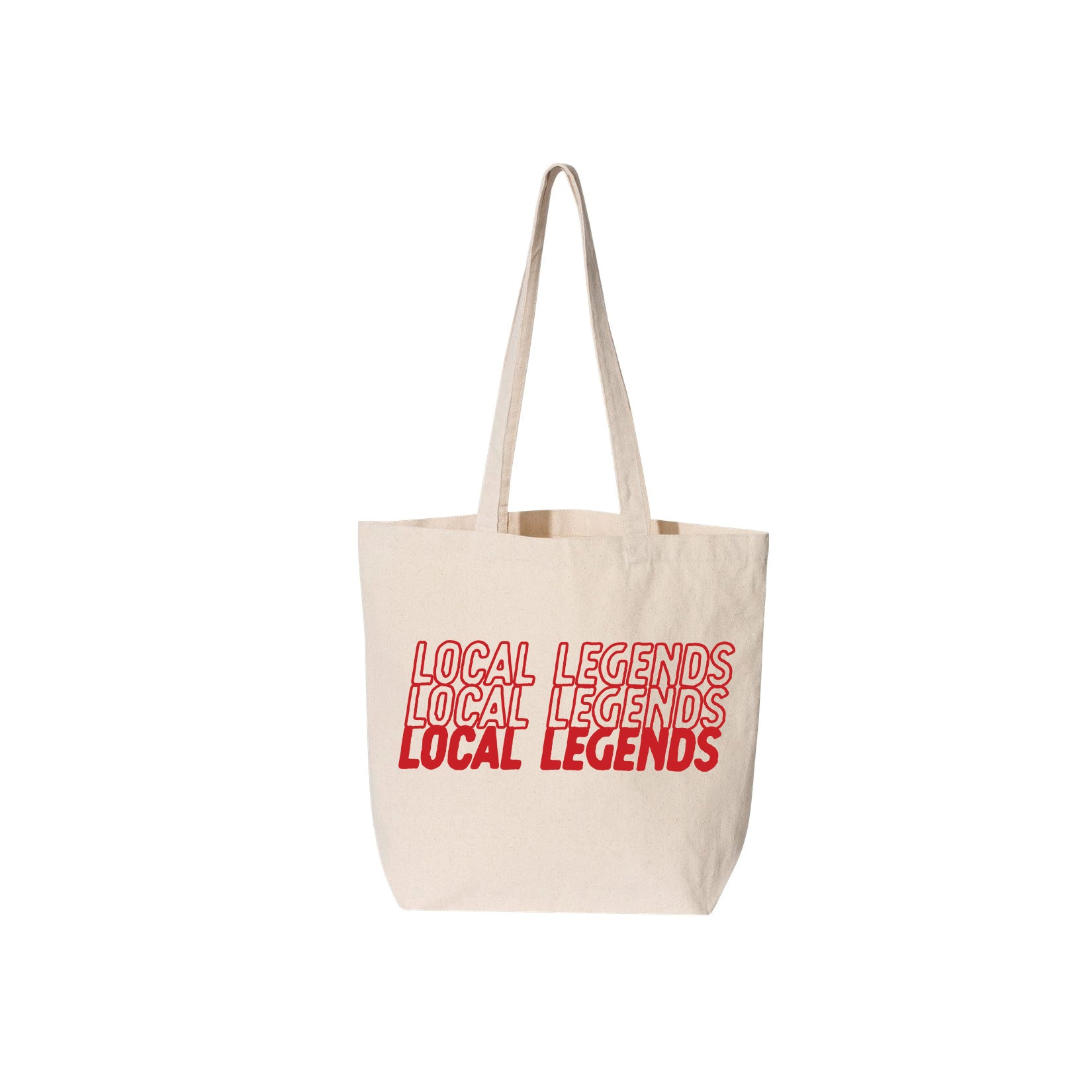 Local Legends Tote Bag (Natural) – Brad Leone