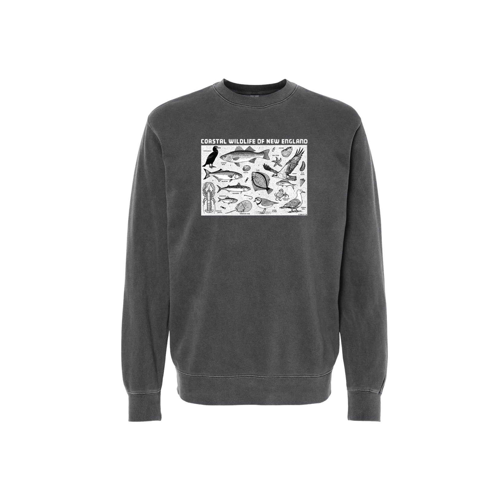 New England Wildlife Crewneck