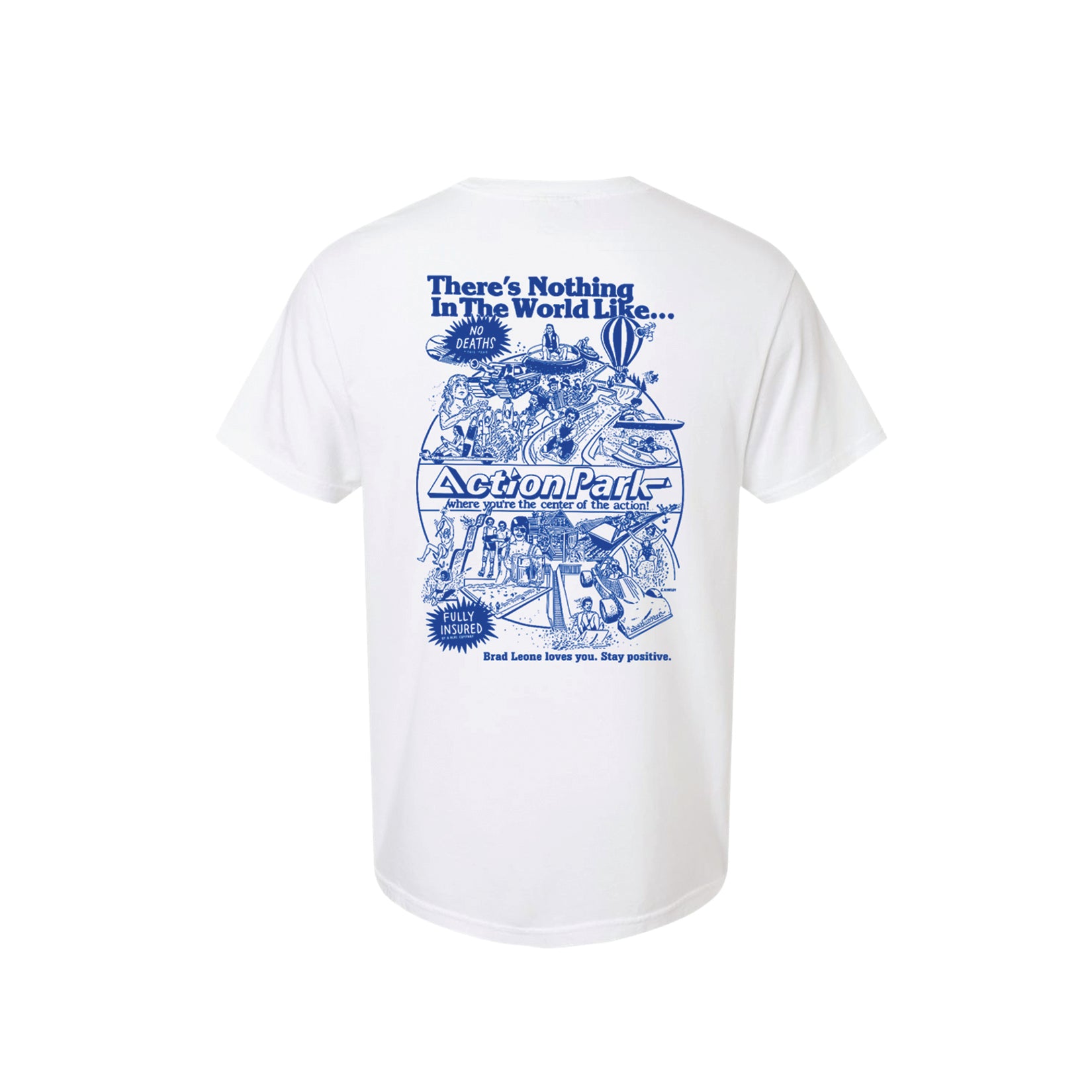 Brad’s Action Park Tee (White)