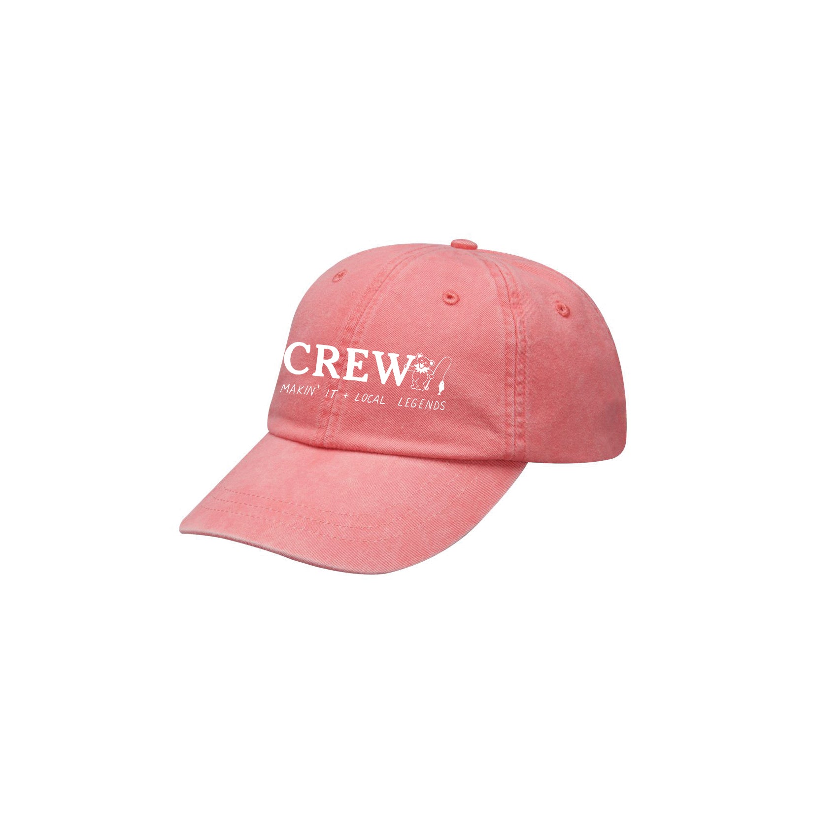 The Crew Baseball Cap (Coral)